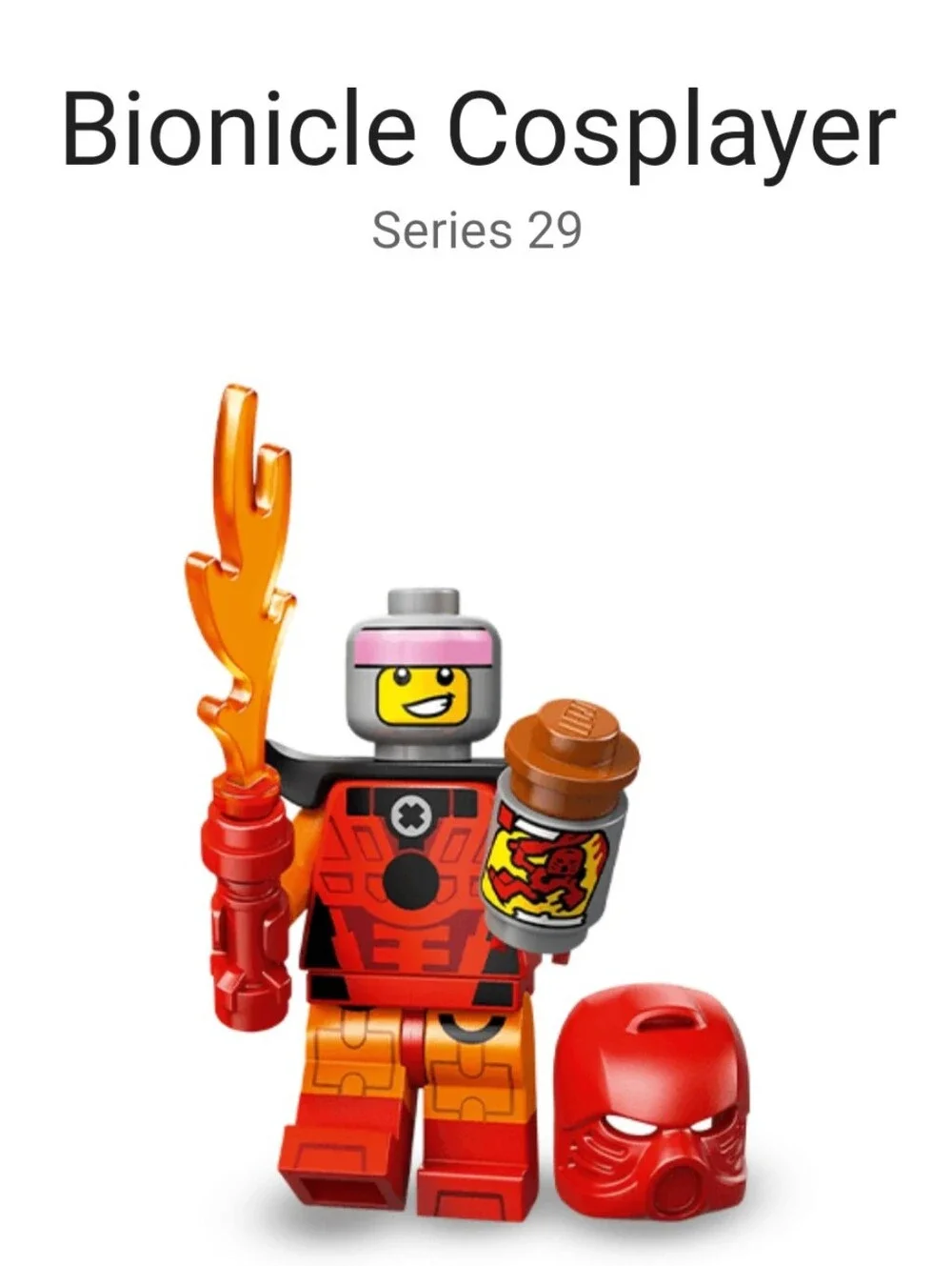 Lego 71052 Bionicle Cosplayer Series 29 Minifigures NWT Building Toy Set